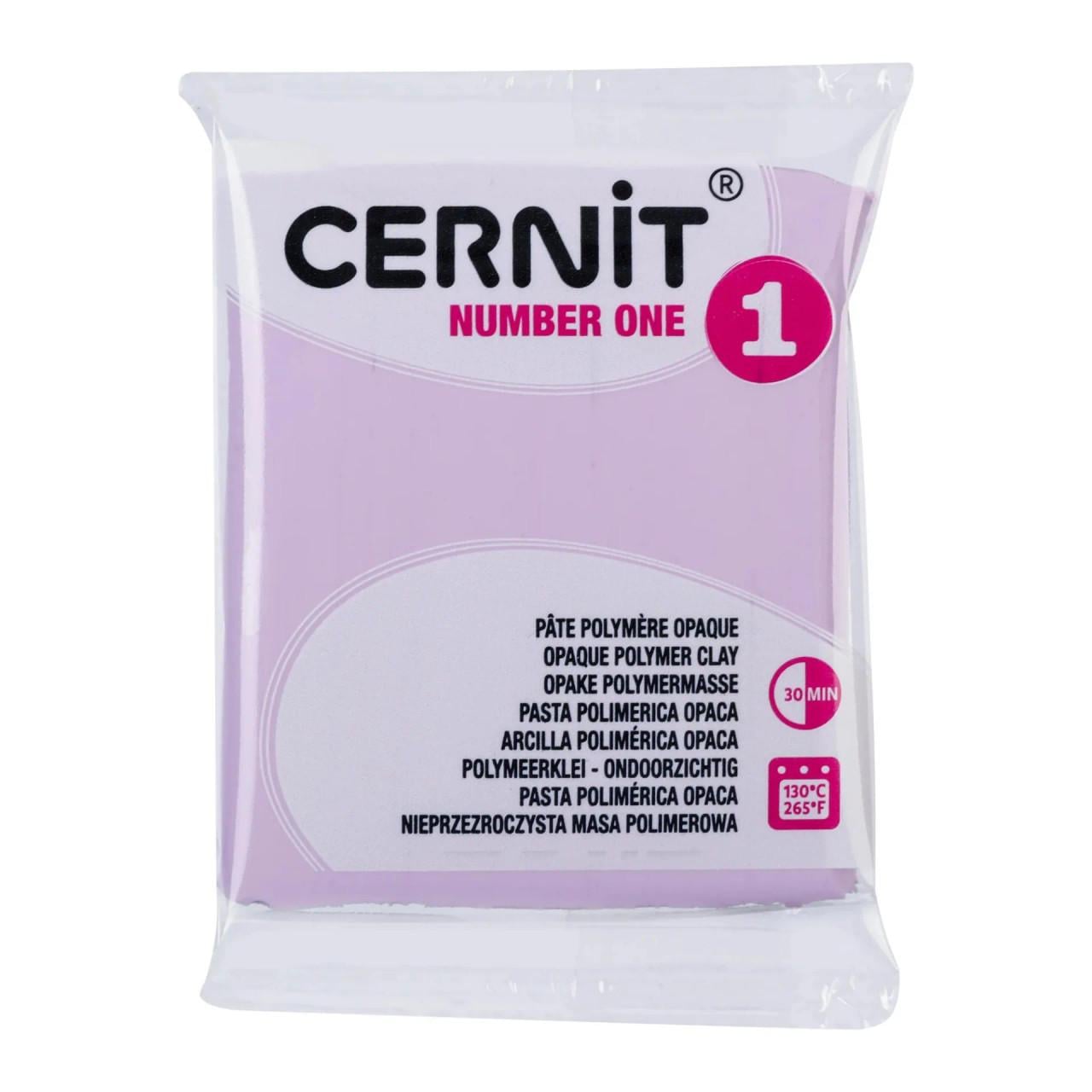 Глина полимерная Cernit Number One 56 г Сиреневый светлый (CE0900056932C)