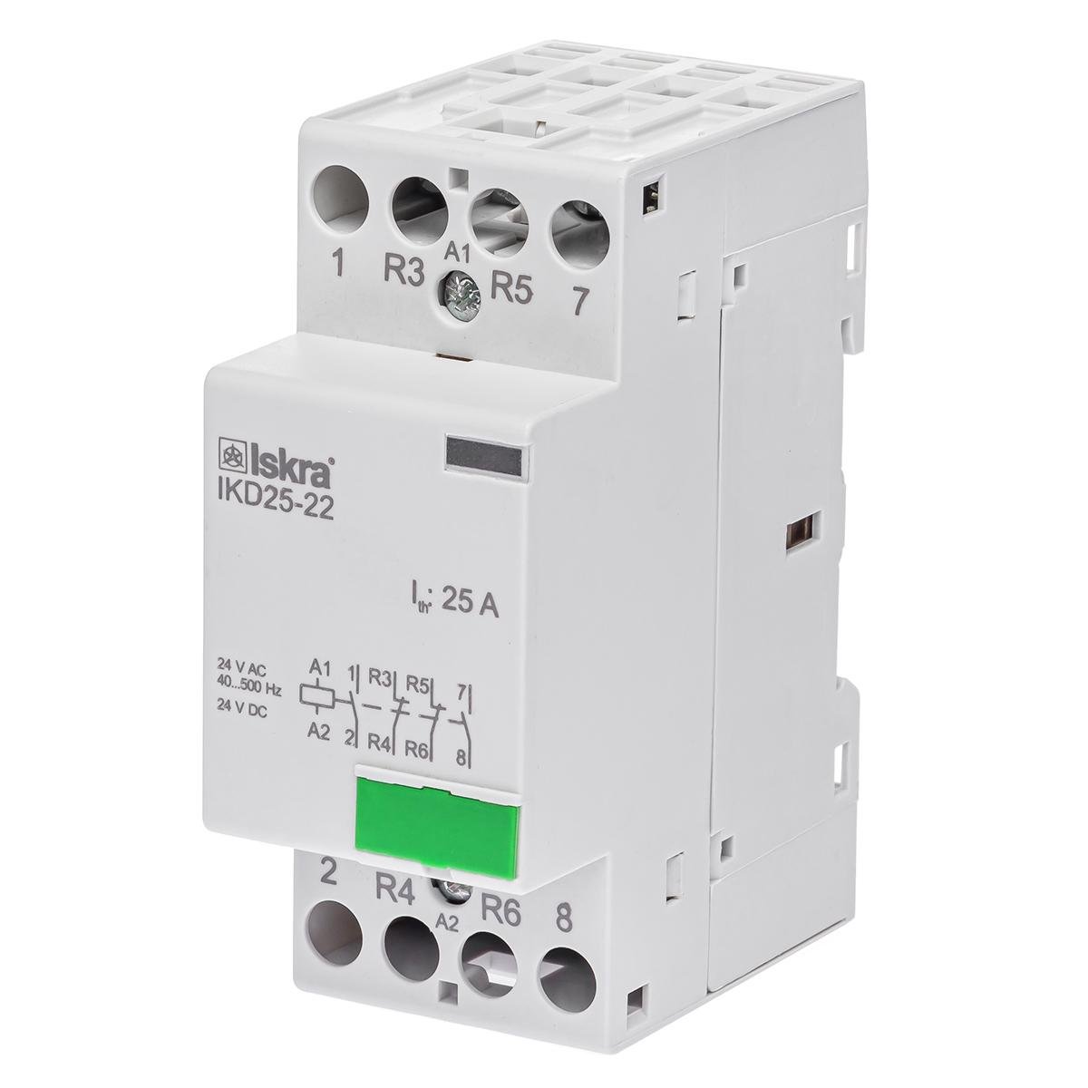 Контактор ISKRA IKD25-22 25A 4P AC/DС 24В 50/60 Гц (030046008000)