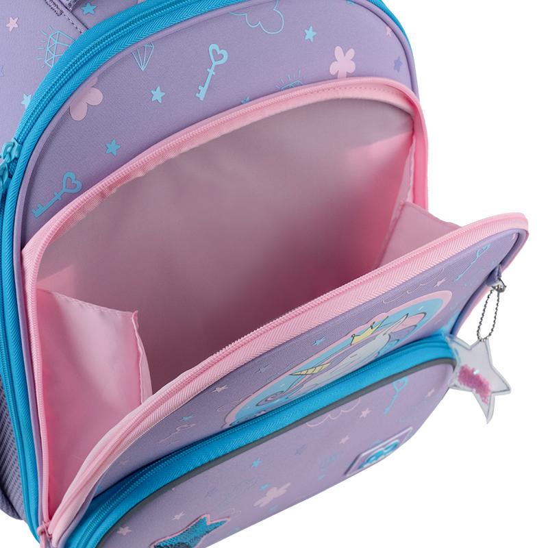 Рюкзак школьный GoPack Education GO25-597M-3 Fairytale Unicorn каркасный с ортопедической спинкой (000995161) - фото 18