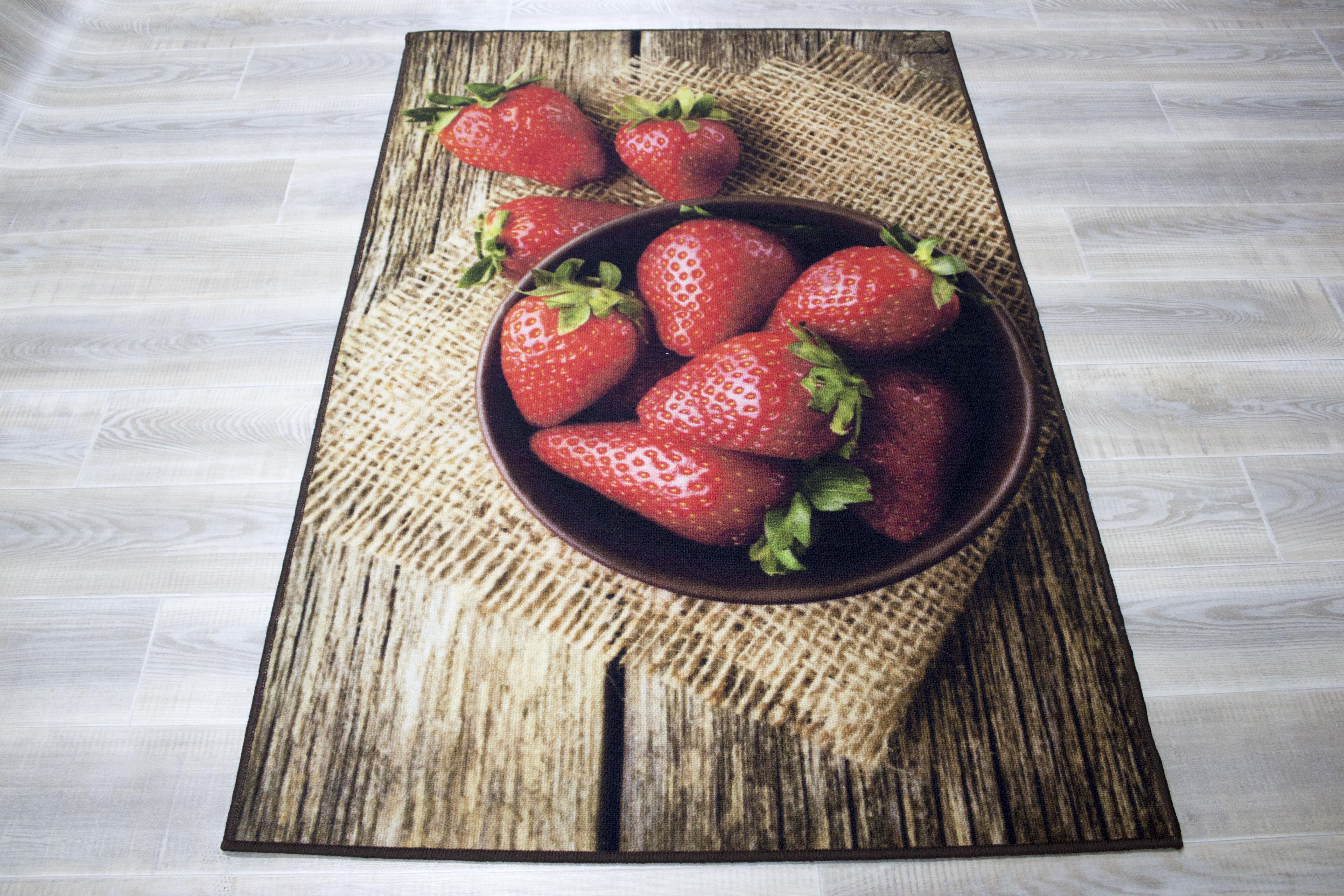 Коврик Print Digital 100x150 см Клубника (24170631) - фото 9