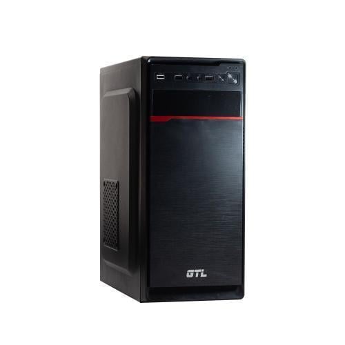 Корпус GTL T1668 без БЖ/Mini Tower/Micro ATX/Mini ITX/2xUSB 2.0/370x176x410 мм Чорний (2881186736)