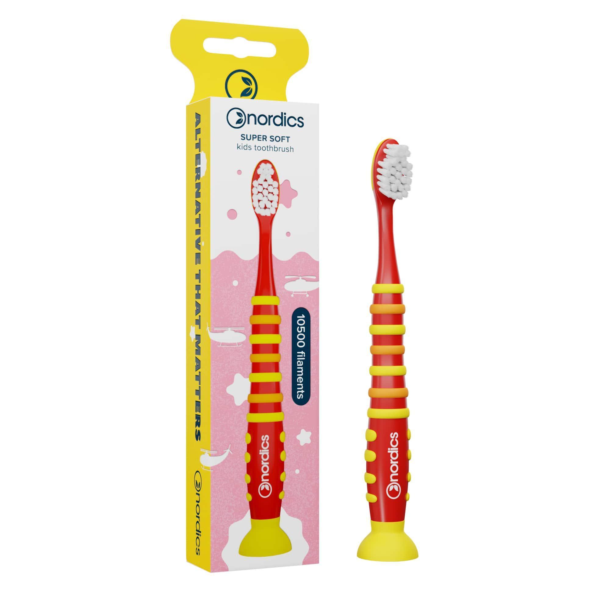 Зубная щетка премиум детская Rocket 10500 soft Красный (107233)
