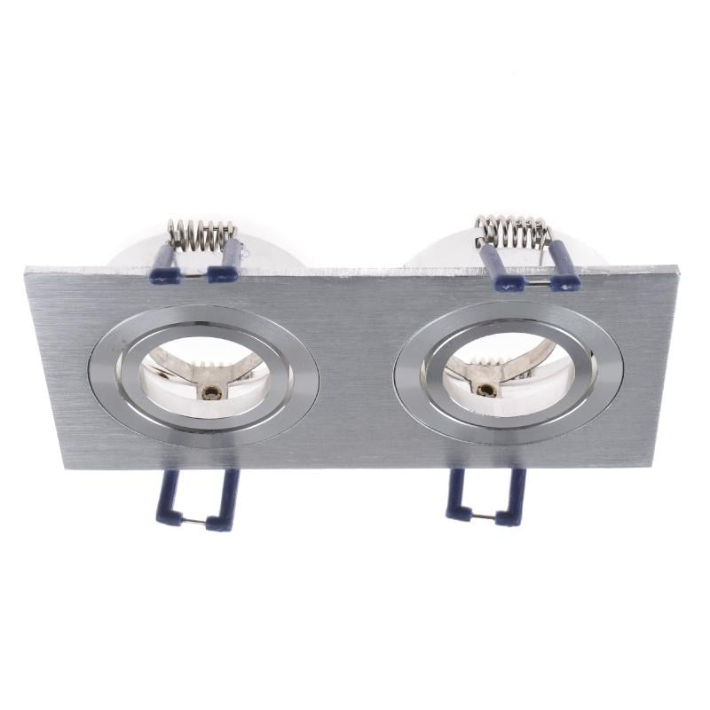 Світильник точковий Brille HDL-DT 102/2 Aluminium