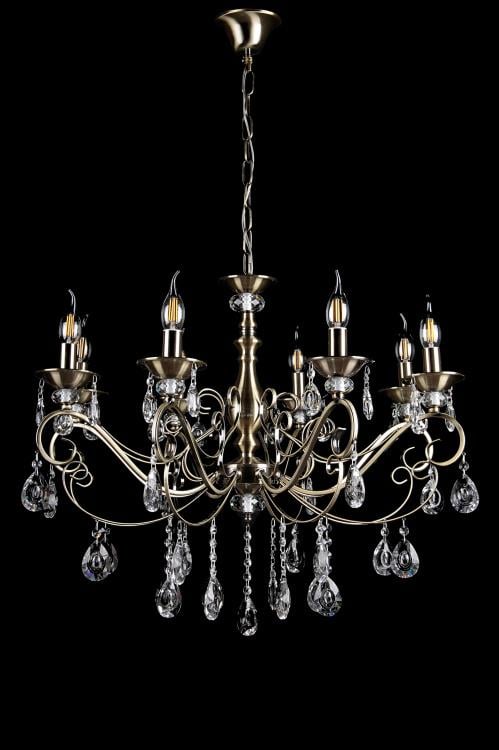 Люстра свеча Ray L29949/8 AB (IR006929)