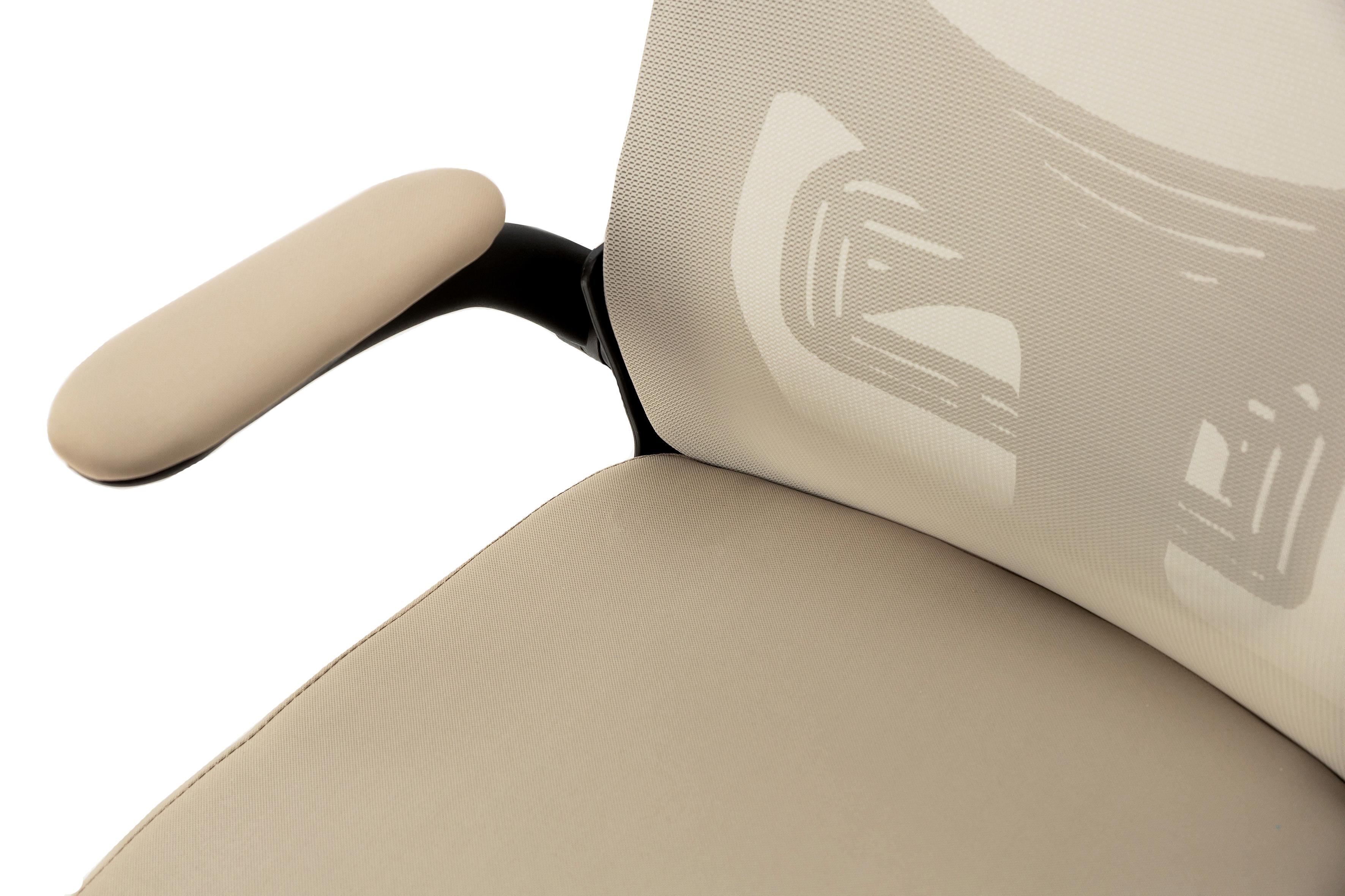 Офісне крісло Comfort Line TONUS Чорний/Бежевий (TNSBB-454712) - фото 13