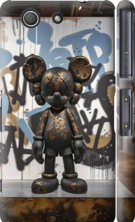 Чехол на Sony Xperia Z3 Compact D5803 Bronze kaws v2 (6098m-277-42517)