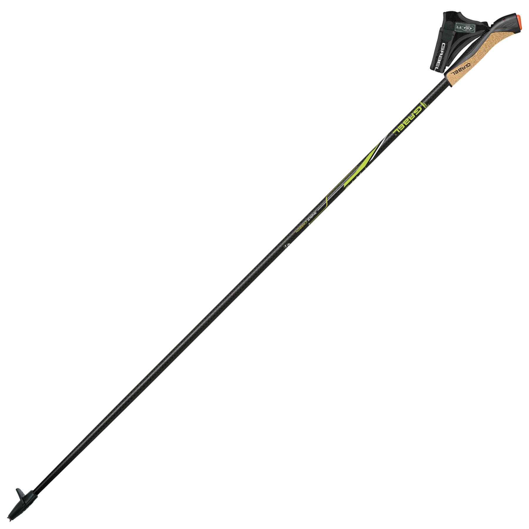 Палки для скандинавской ходьбы Gabel FX-75 Snake Carbon 120 см Dual Spike (7009351011200) - фото 2 Палки для скандинавской ходьбы Gabel FX-75 Snake Carbon 120 см Dual Spike (7009351011200) - фото 2