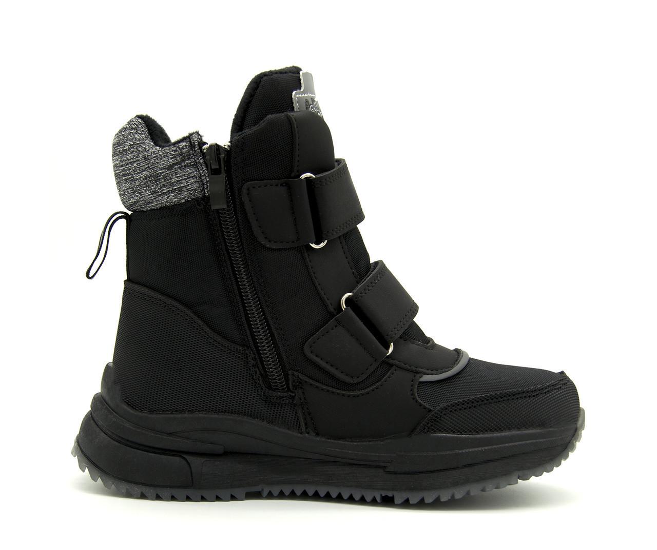 Черевики для хлопчика Paliament р. 35 22,5 см Чорний (A30409) - фото 2 Черевики для хлопчика Paliament р. 35 22,5 см Чорний (A30409) - фото 2