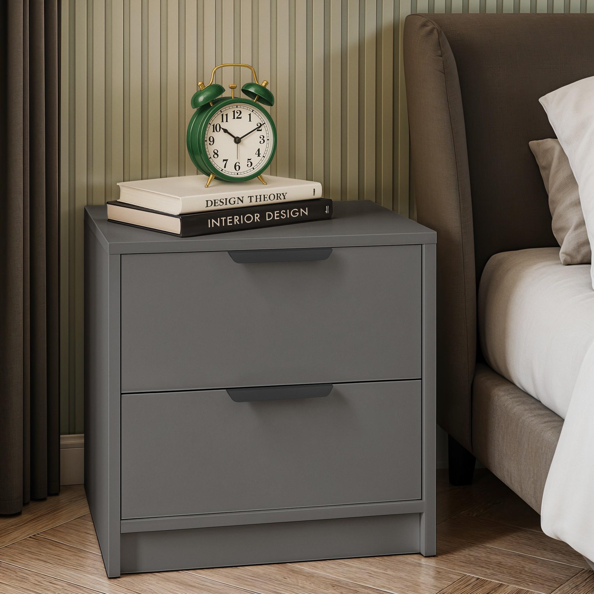 Тумба прикроватная FT-3 450х354х489 мм Антрацит