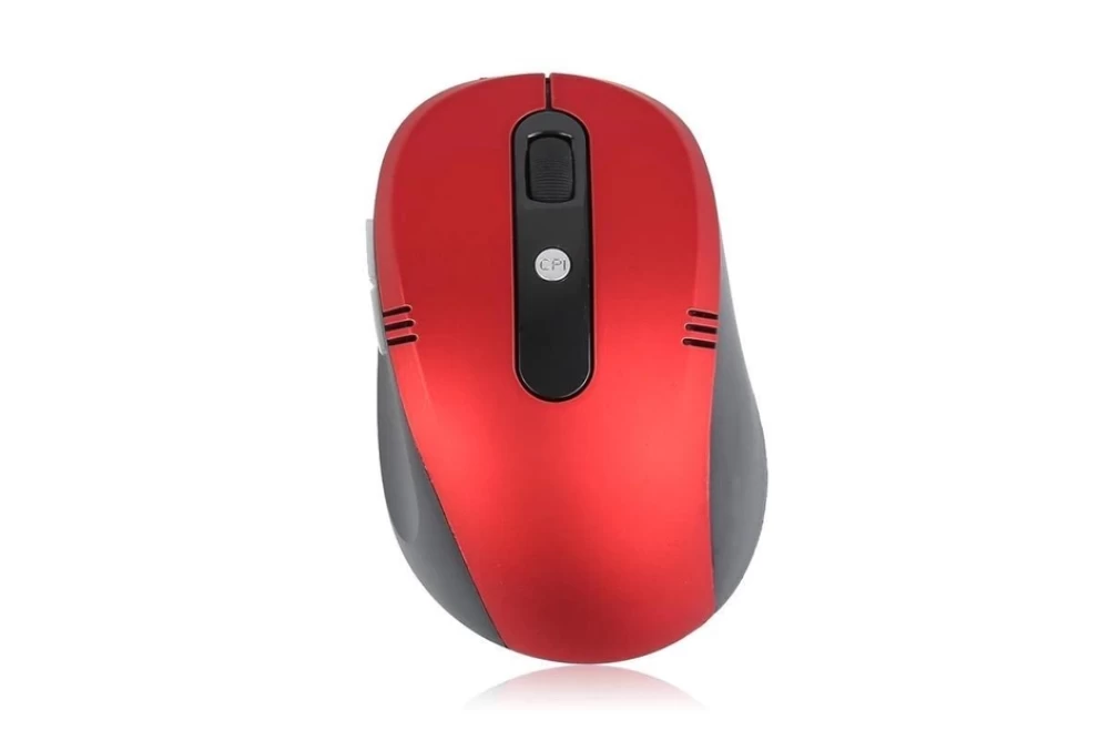 Мышь беспроводная Wireless Mouse G-108 Черно-Красный (374216)