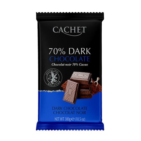 Чорний шоколад Cachet 300 г