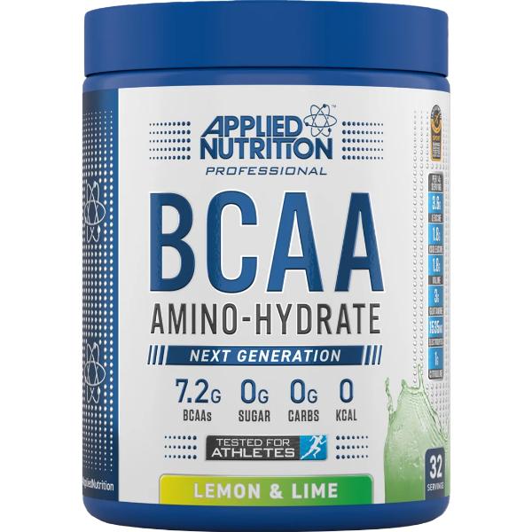 Аминокислота BCAA для спорта Applied Nutrition Bcaa Amino Hydrate Лемон Лайм 450 г 32 порций (000021755)