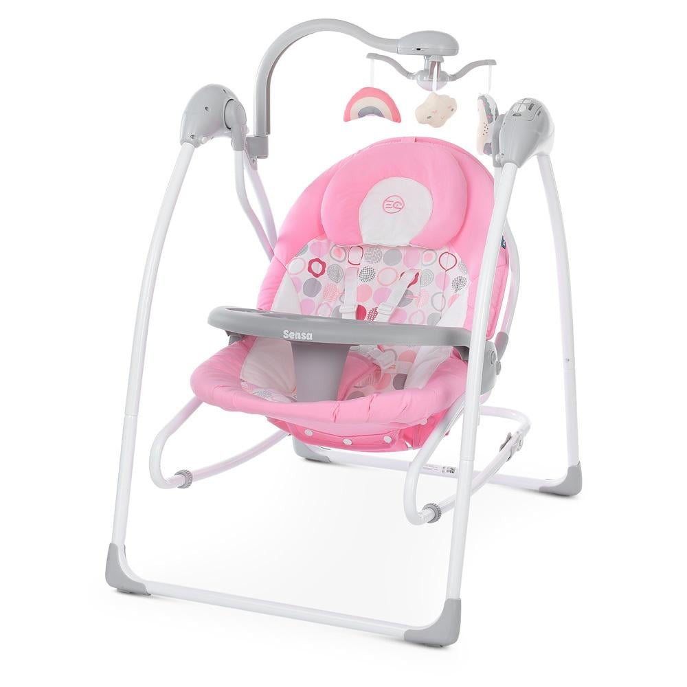 Качель-шезлонг El Camino ME 1028 SENSA Circles Pink