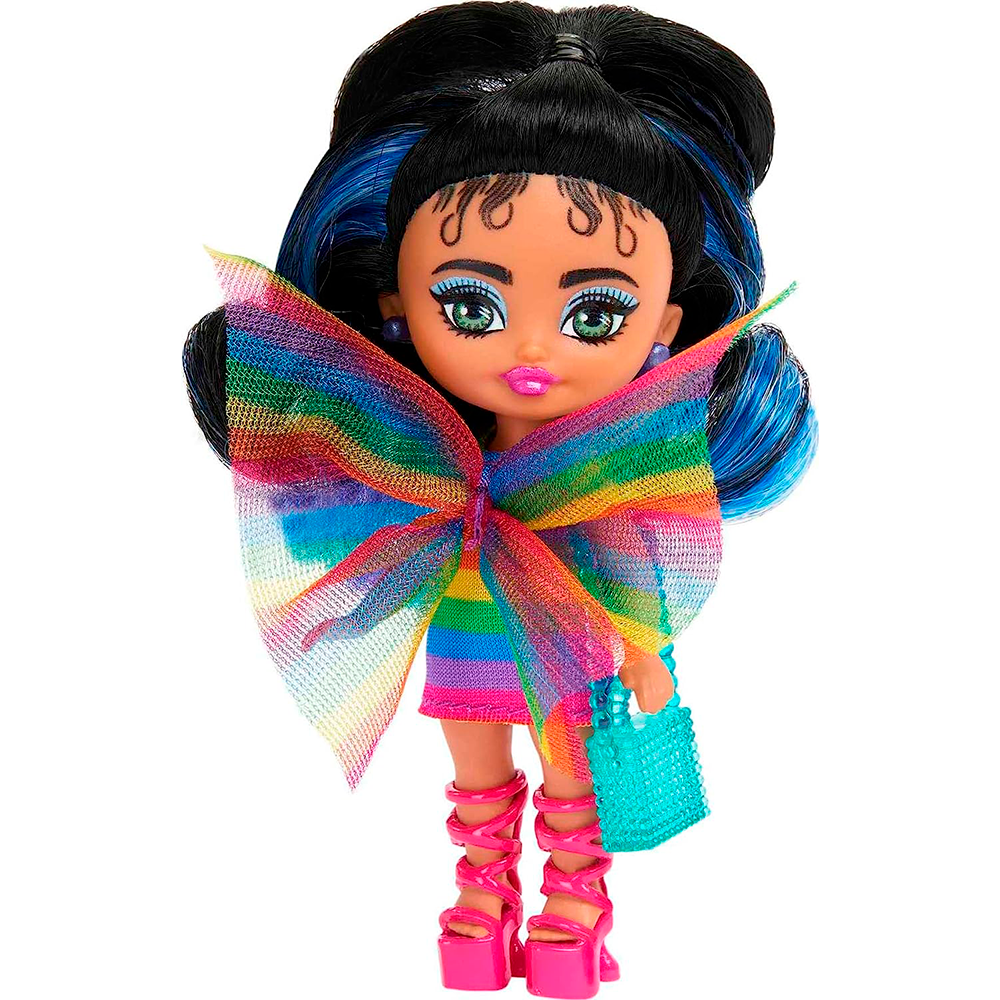 Лялька Barbie Extra Mini Minis Rainbow Dress (00262)
