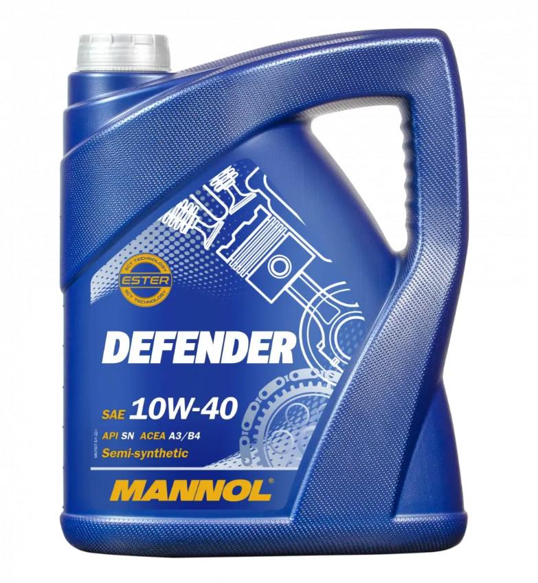 Моторное масло Mannol Defender 10w40 5 л SN