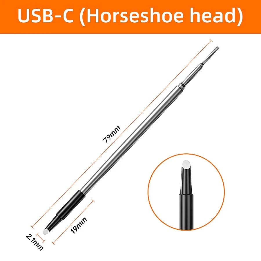 Паяльник аккумуляторный C200S с тремя жалами 1000 mAh в кейсе (23722957) - фото 8 Паяльник аккумуляторный C200S с тремя жалами 1000 mAh в кейсе (23722957) - фото 8