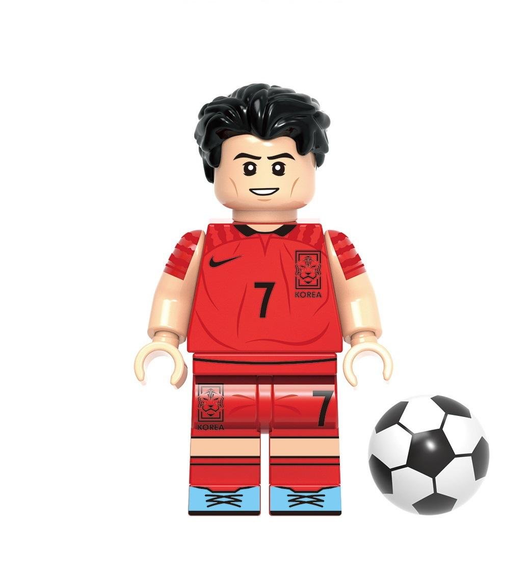 Конструктор человечек Хин Мин Сон в форме сборной Южной Кореи (26972740)