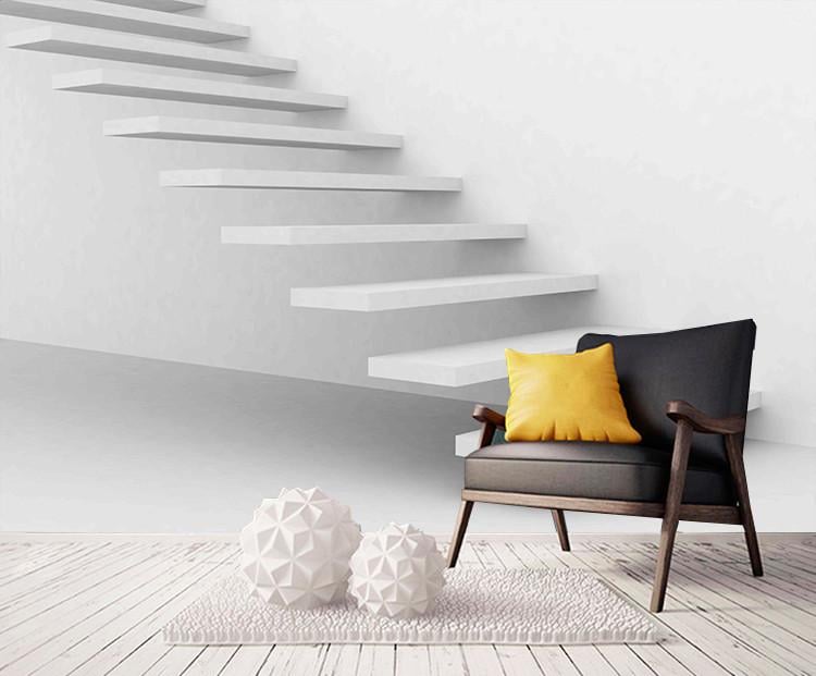 Фотообои флизелиновые абстракция для спальни/зала/кухни Ступени