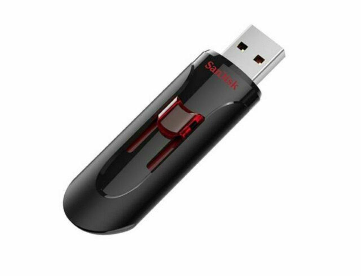 Флэш память SanDisk Cruzer Glide 32Gb USB3.1 Black (SDCZ600-032G-G35)