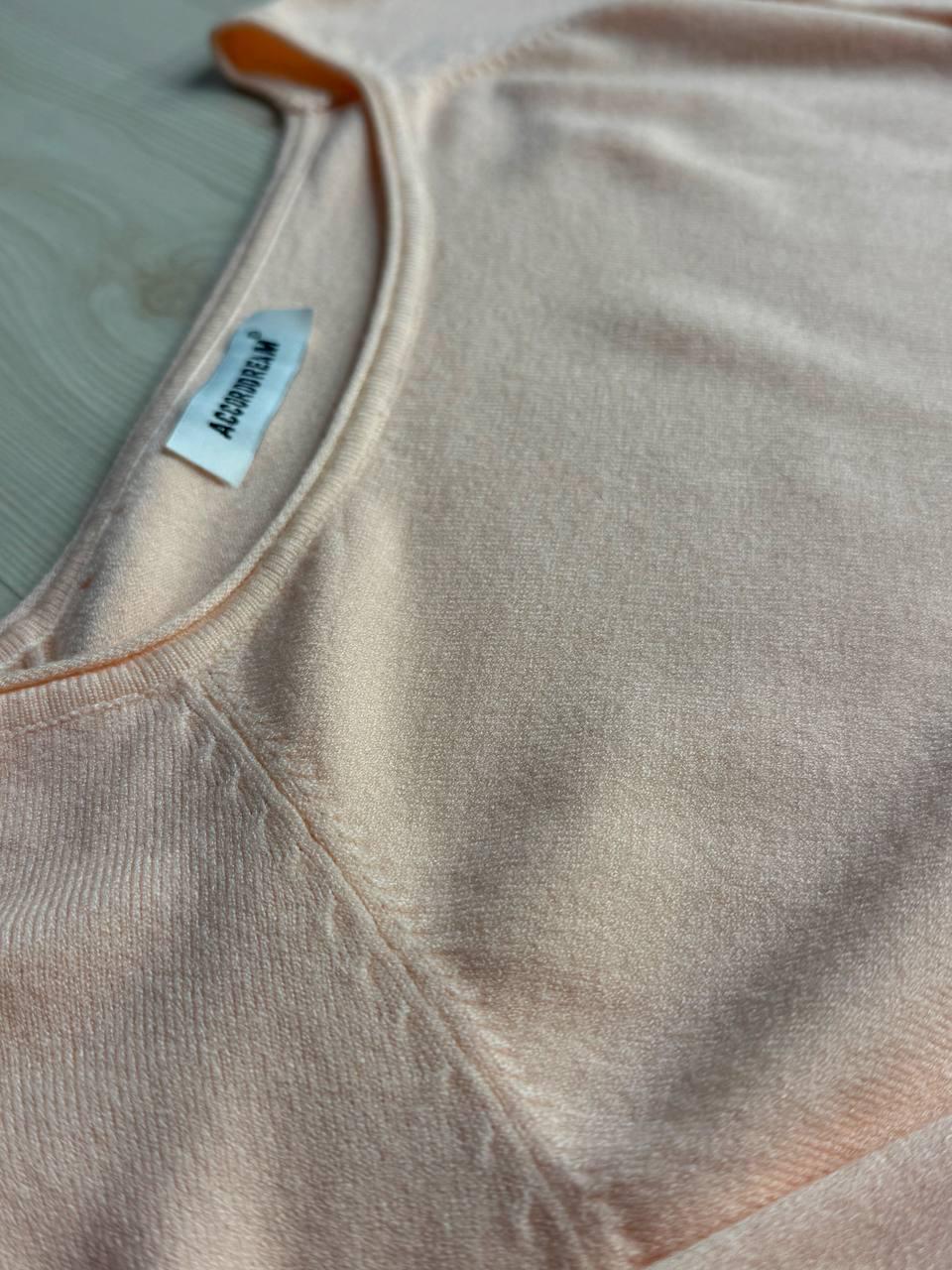 Джемпер жіночий ACCORDDREAM 9377 тонкий светр простий базовий однотонний OS Персиковий (1287) - фото 2 Джемпер жіночий ACCORDDREAM 9377 тонкий светр простий базовий однотонний OS Персиковий (1287) - фото 2