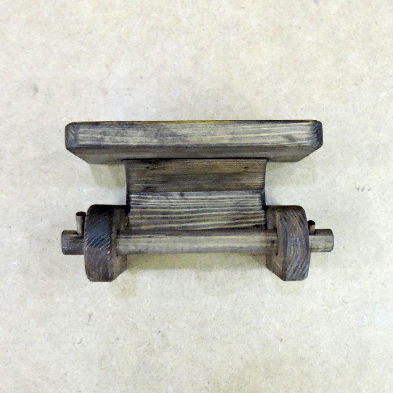 Держатель для туалетной бумаги из дерева Сульфур Мокко (ДТБ-000610) - фото 3 Держатель для туалетной бумаги из дерева Сульфур Мокко (ДТБ-000610) - фото 3