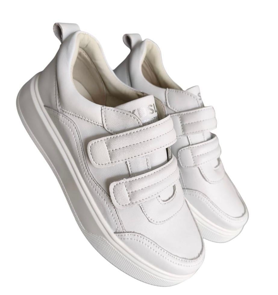 Кроссовки женские кожаные KDSL р. 36 Белый (С628-1) - фото 4
