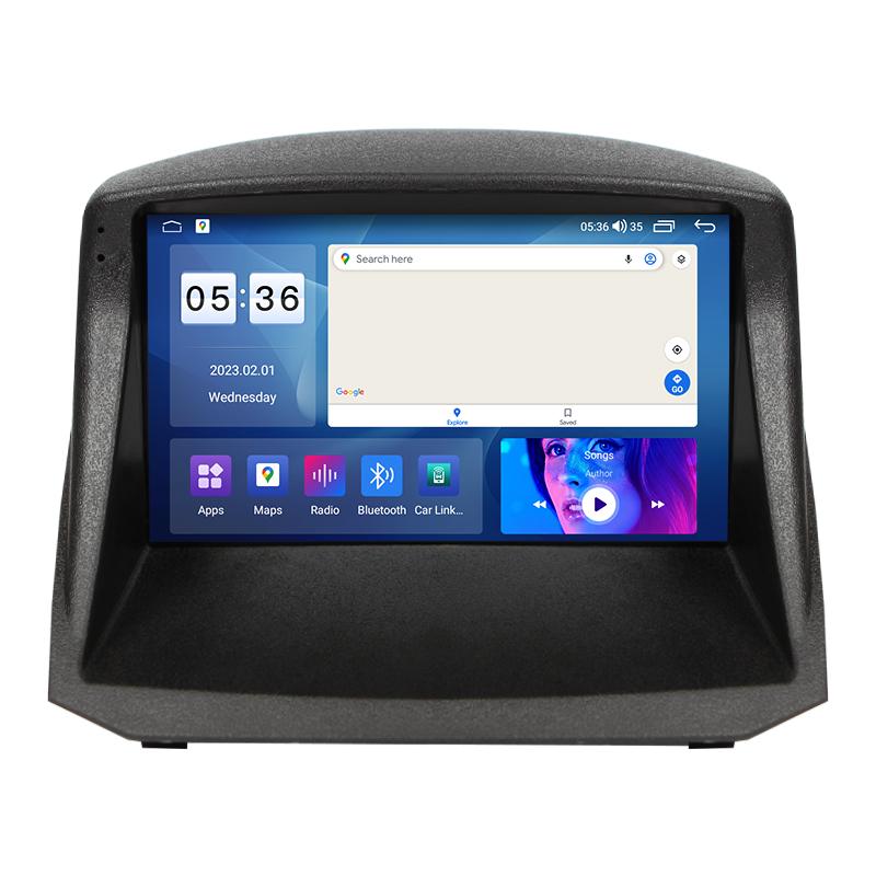 Автомагнитола штатная Lesko Prime для Ford Fiesta Mk6 2008-2013 г. CarPlay/4G/Wi-Fi/GPS 4/64 GB 9" (9447-47433)