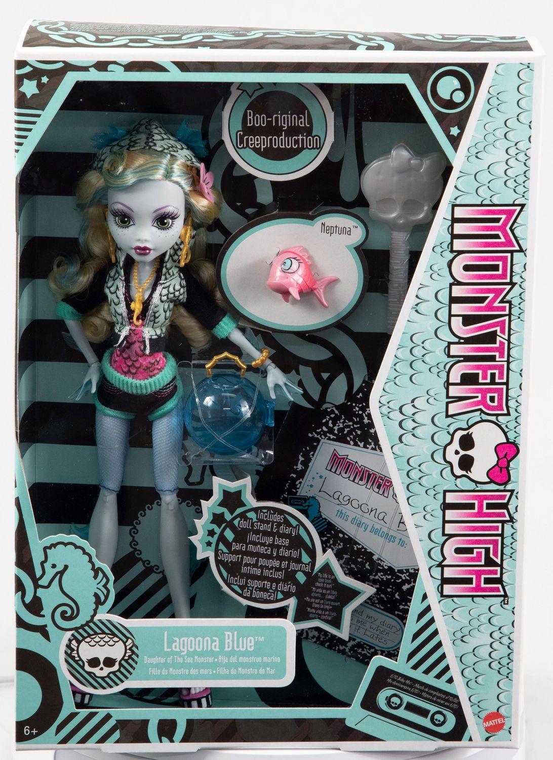 Кукла Monster High Lagoona Blue Boo-Riginal Creeproduction doll - фото 6