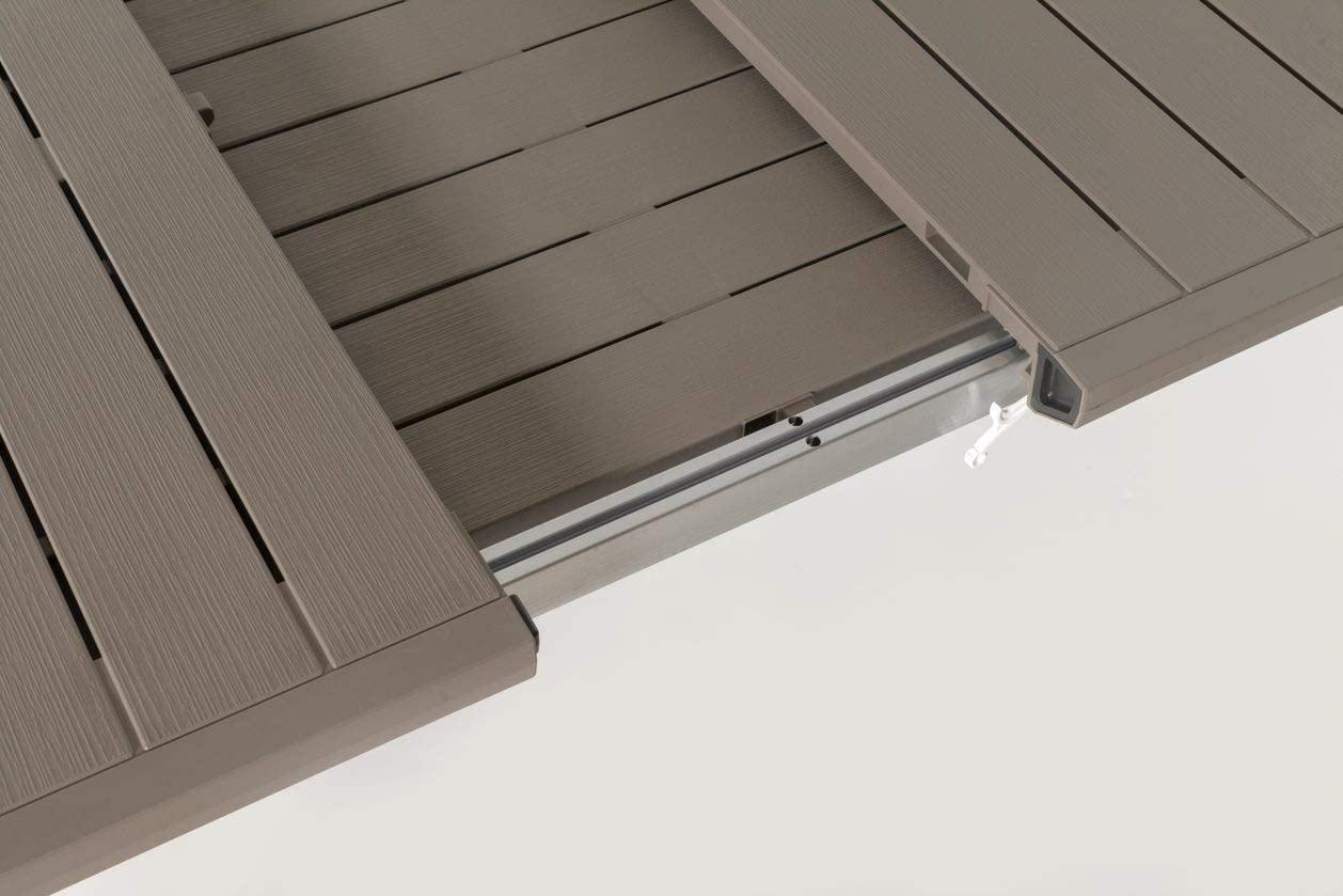 Стол для сада пластиковый Keter Harmony Extendable Светло-коричневый (230758) - фото 2