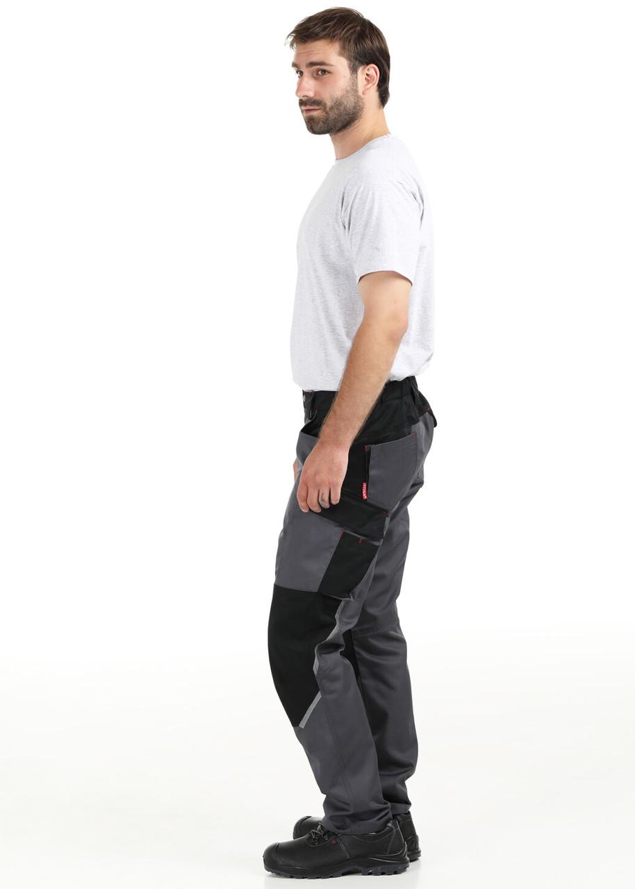 Штани робочі Патріот 55500031 р. 64-66 168-179 см Сіро-чорний (2564937839) - фото 4 Штани робочі Патріот 55500031 р. 64-66 168-179 см Сіро-чорний (2564937839) - фото 4