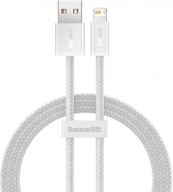Кабель Baseus CALD000402 Dynamic Series Fast Charging Cable USB to Lightning 2,4 A 1 м White