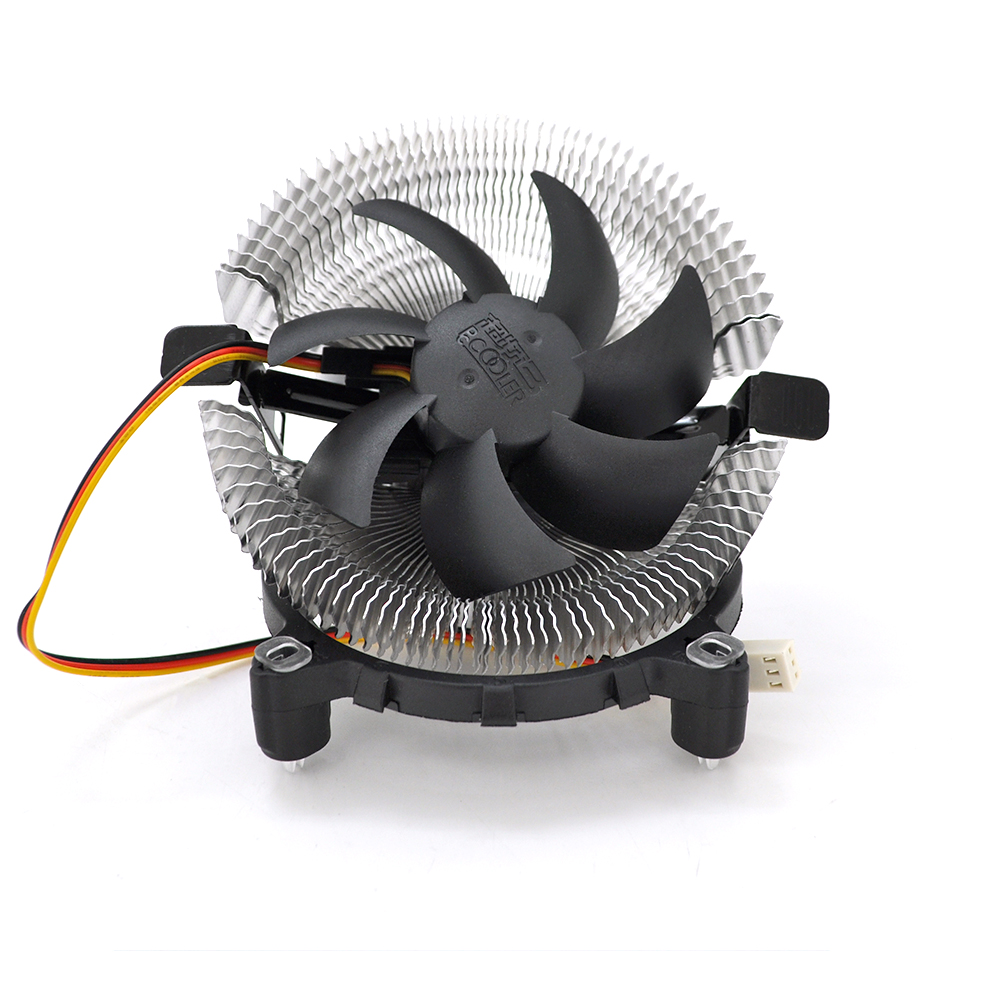 Кулер для процесора Pccooler Bluebird для сокетів AMD та Intel LGA 775 1155 з 3х роз'ємом 2000 об (YUT_V912)