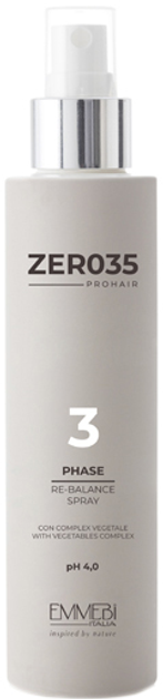 Спрей фіксації кольору незмивний Фаза-3 Pro Hair Re-Balance Spray 150 мл