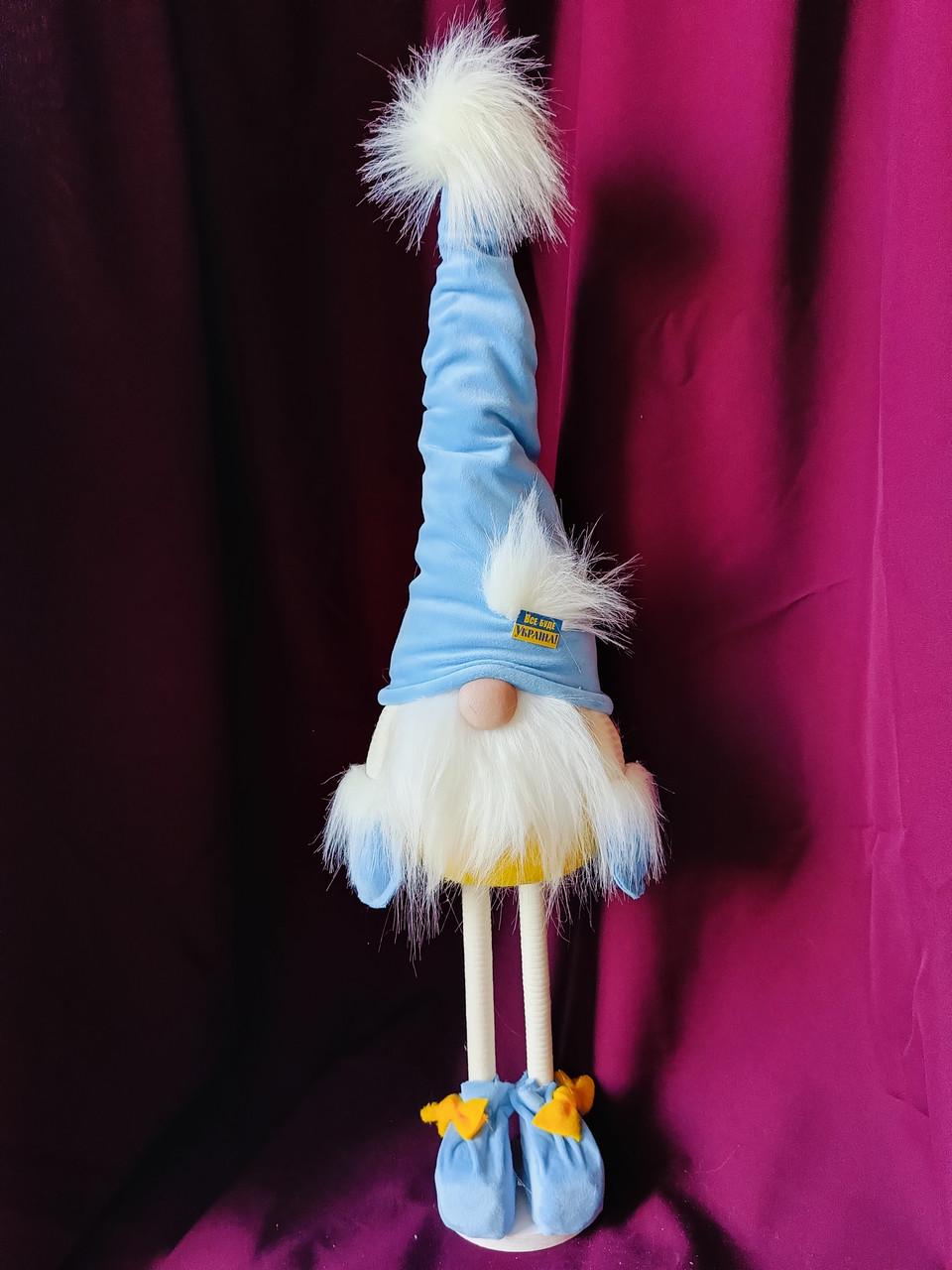 Гном патріотичний скандинавський 75 см (Гном №24) - фото 4