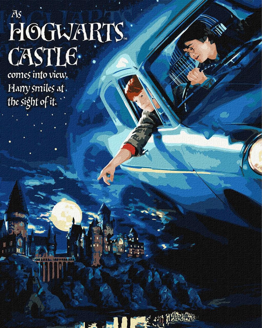 Картина по номерам WB Harry Potter Полет на авто 40х50 см (3070846399)