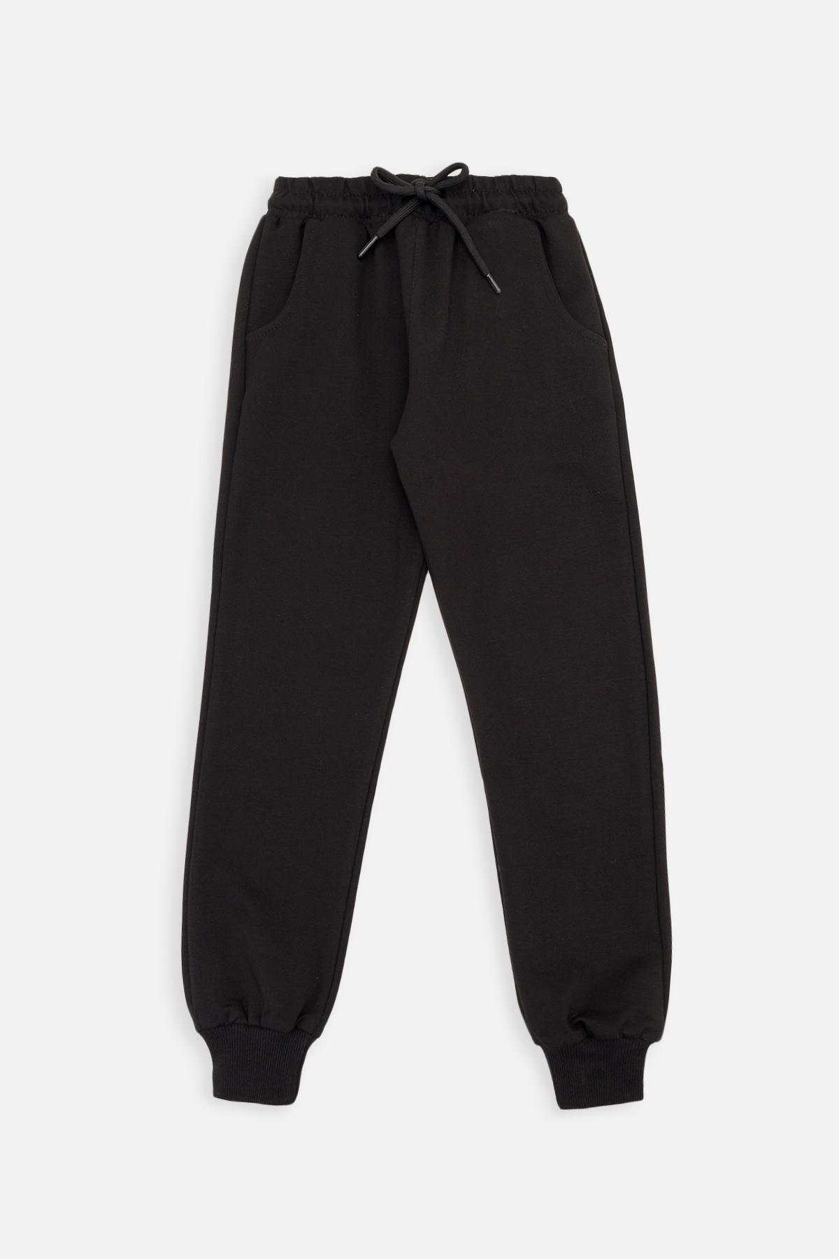 Штаны спортивные для девочки 116 см Черный (SKT001046086)