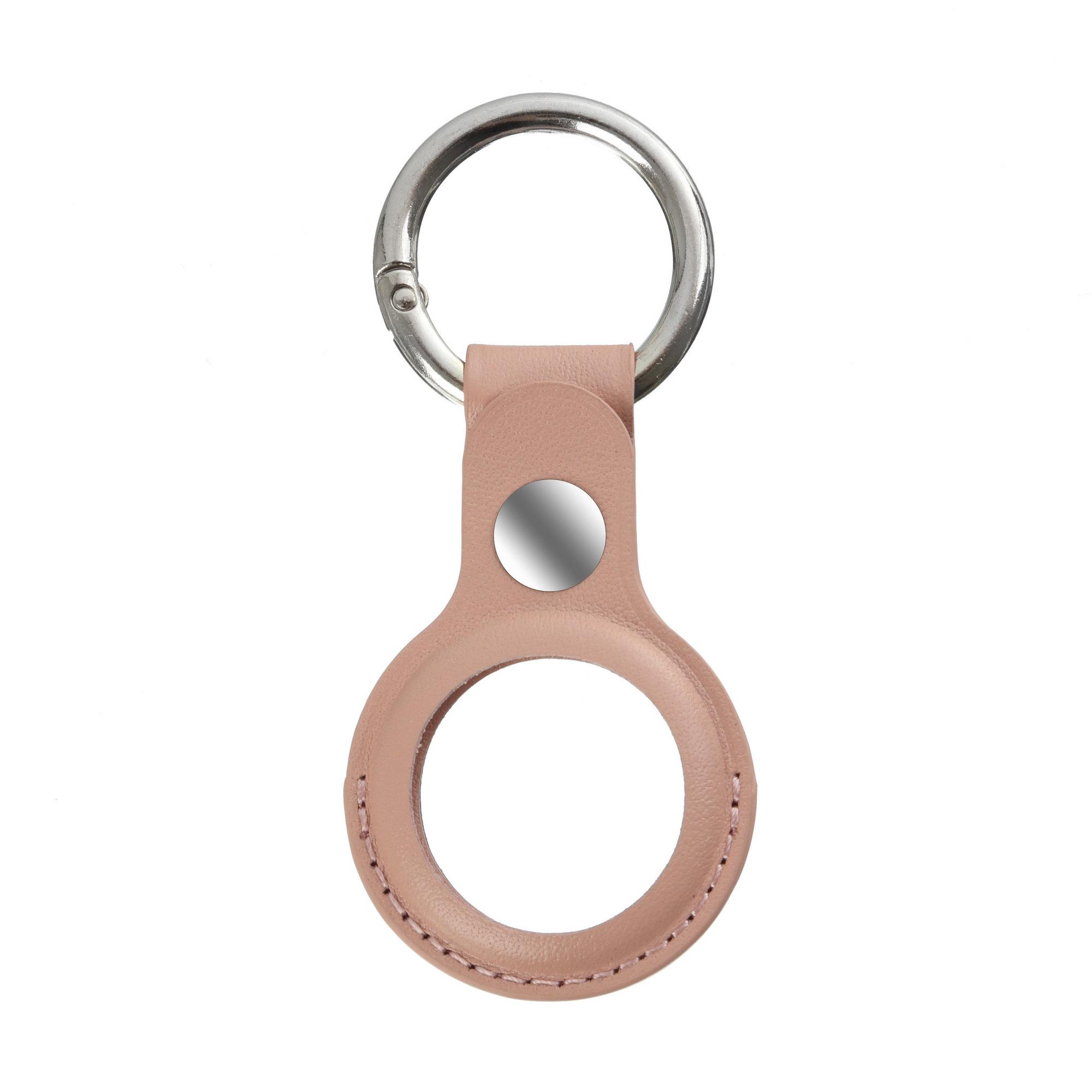 Чехол-брелок ArmorStandart для AirTag Leather Ring Pink (ARM59113)