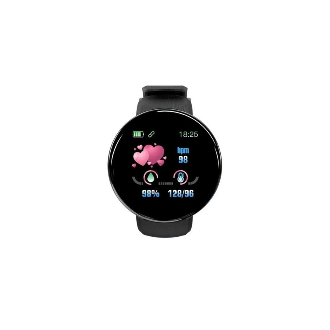 Смарт-часы Smart Watch D18 Black - фото 2