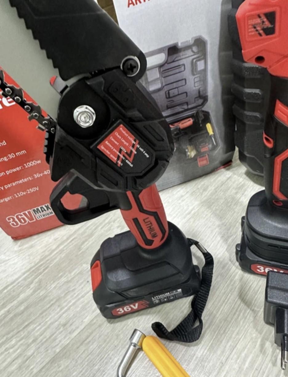 Набір електроінструментів акумуляторний KRAFFTEC 36 V/4 Аh (54345) - фото 5