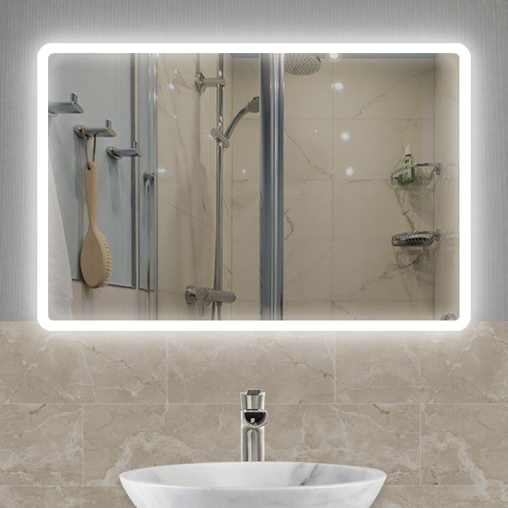 Зеркало D SR Крит с LED подсветкой 700х450 мм (11455289)