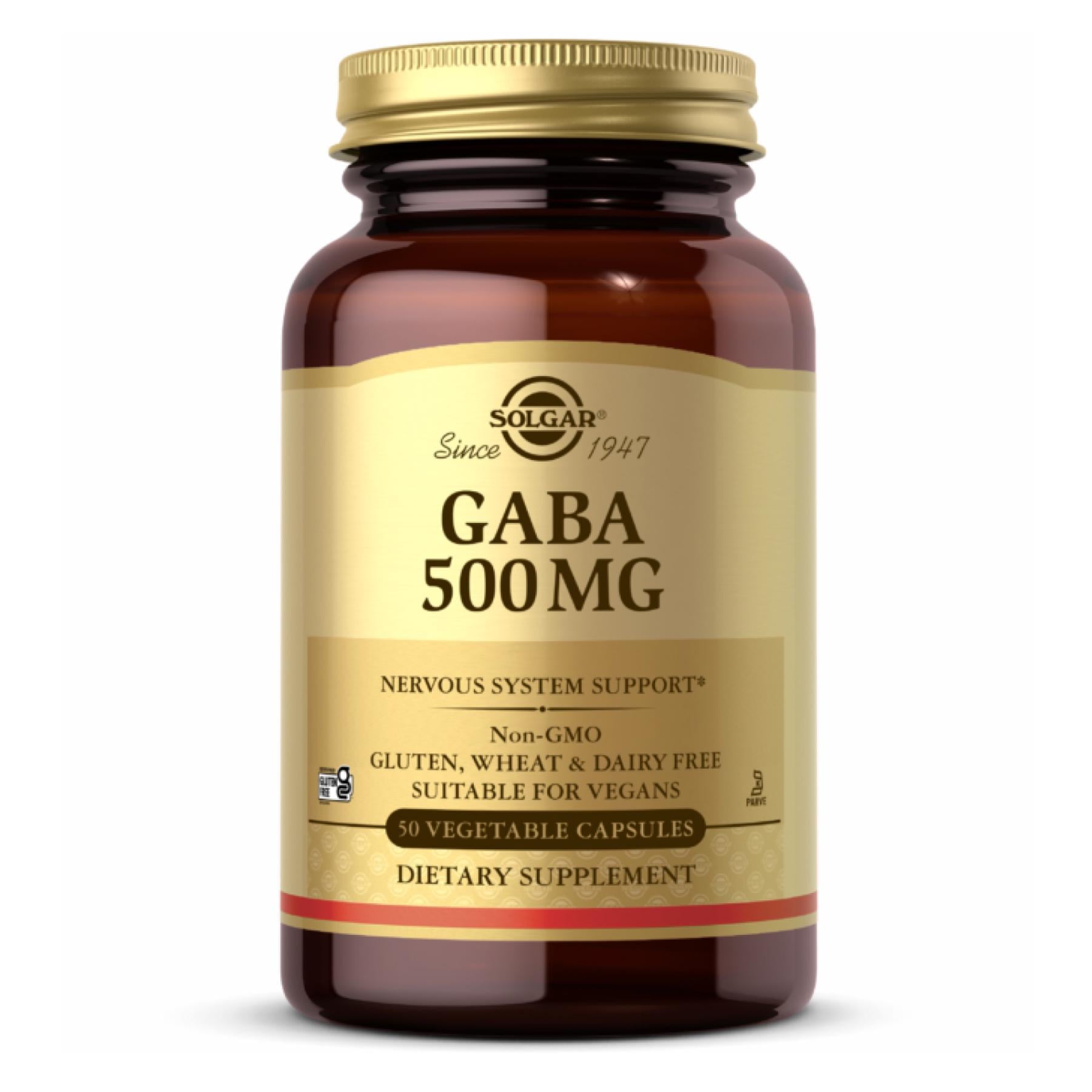 Натуральная добавка GABA 500 mg 50 Vcaps (2022-10-0759)