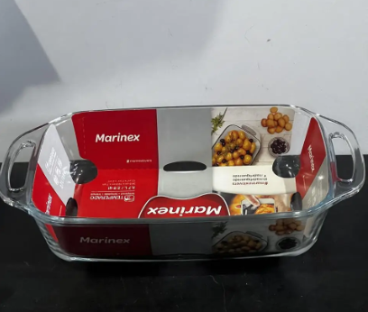 Форма прямокутна 6535 з ручкою скляна жароміцна 2,7 л (23702405) - фото 2 Форма прямокутна 6535 з ручкою скляна жароміцна 2,7 л (23702405) - фото 2