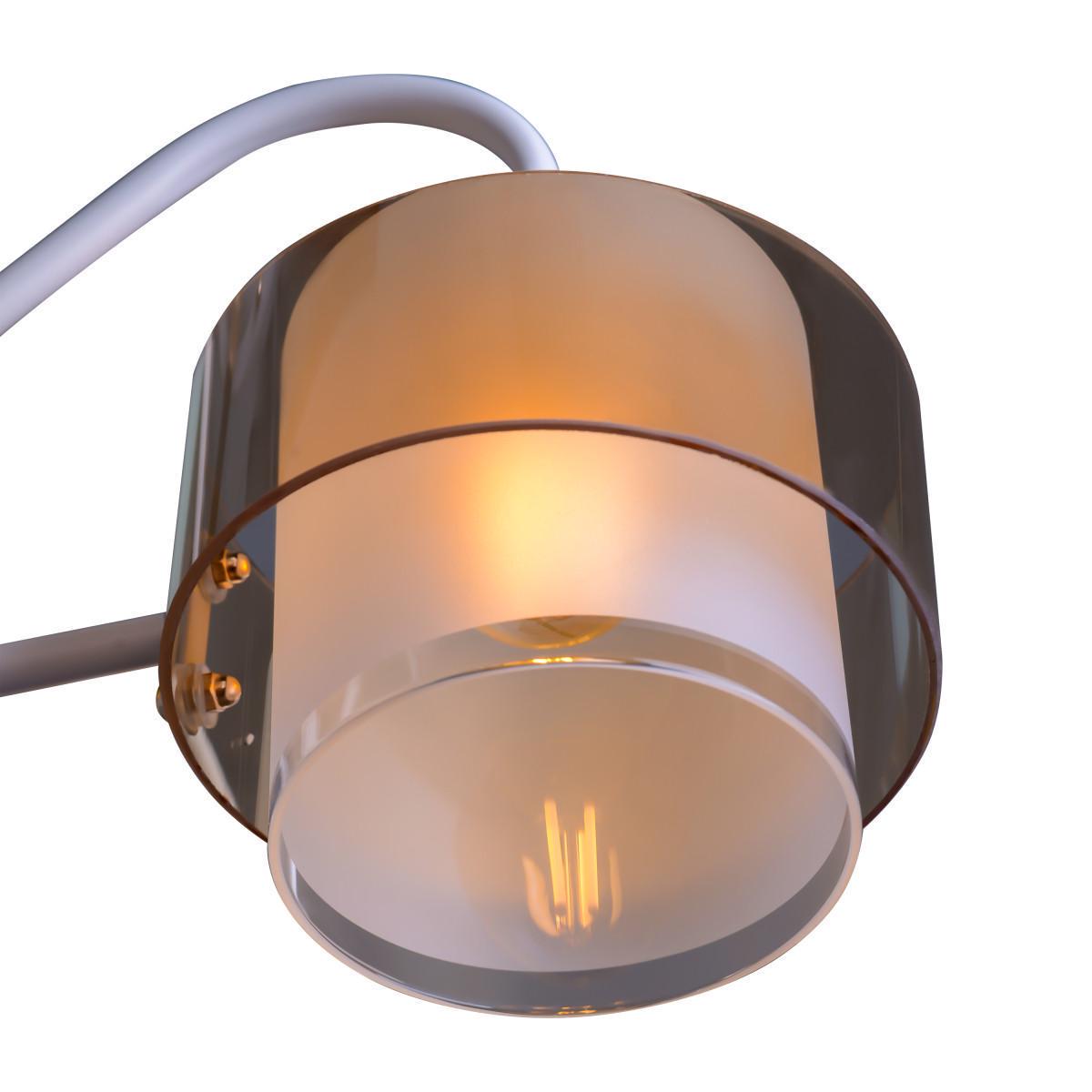 Люстра LK-729S/5 E27 WH+FG - фото 2