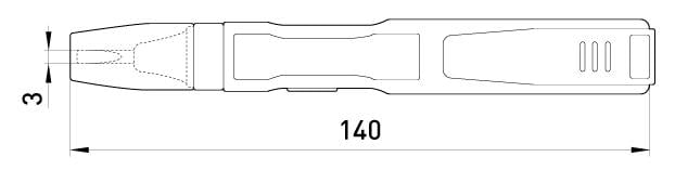 Индикатор-тестер E.NEXT e.tool.test09 70-250V АС/DC прямой шлиц 140x3 мм (t001109) - фото 4 Индикатор-тестер E.NEXT e.tool.test09 70-250V АС/DC прямой шлиц 140x3 мм (t001109) - фото 4
