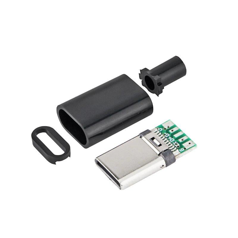 Штекер USB Type-C 3.1 для зарядки 5A (A448052) Штекер USB Type-C 3.1 для зарядки 5A (A448052)