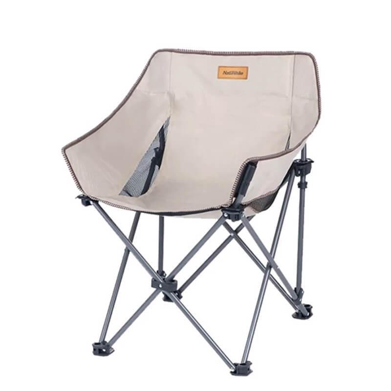 Туристическое кресло раскладное Naturehike NH20JJ022 бежевое (6927595766385)