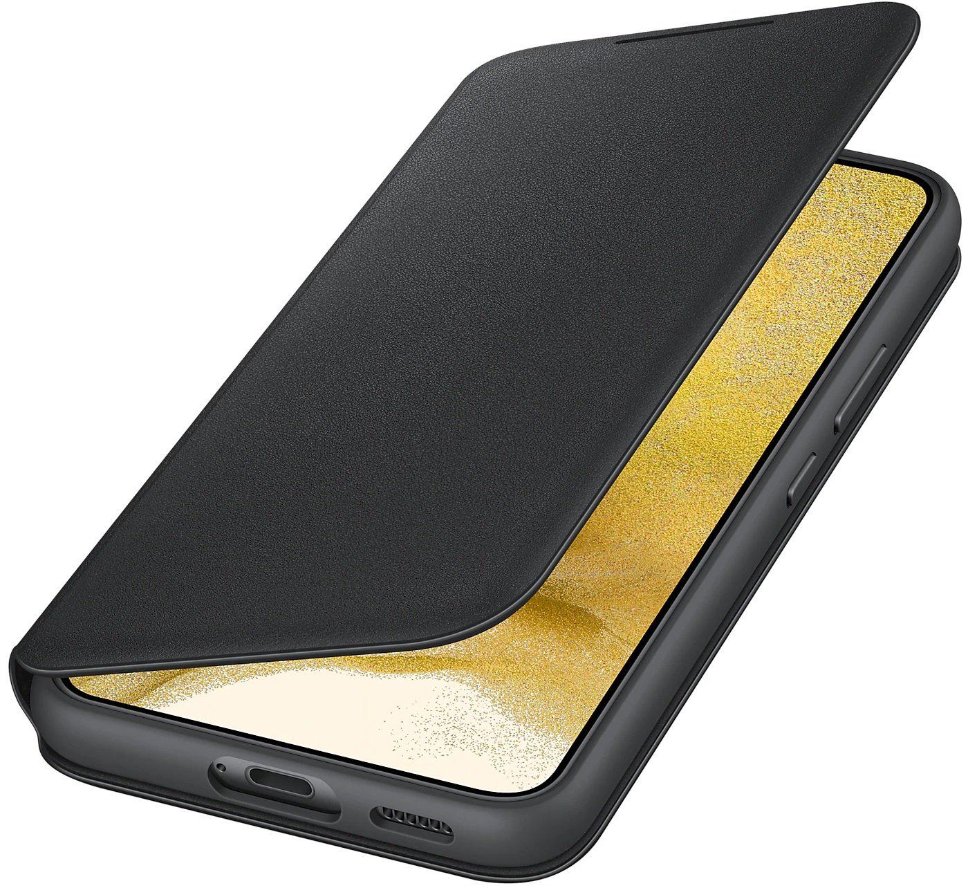 Чехол-книжка Official Smart LED Wallet View Cover EF-NS901PBEGRU для Samsung Galaxy S22 (6.1") Черный - фото 6