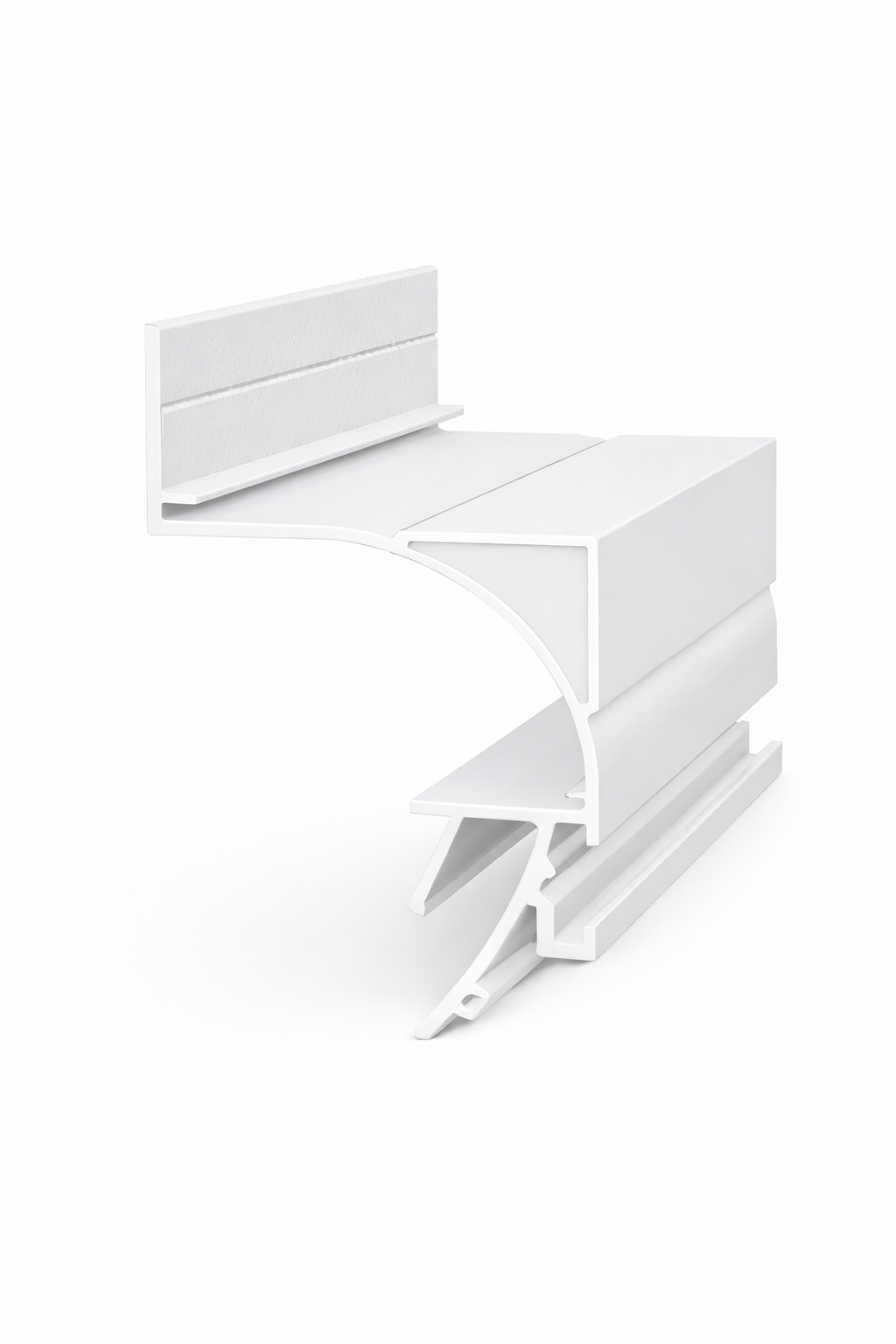 Профиль парящий ArtLine для натяжных потолков Белый (25.1762_Б)