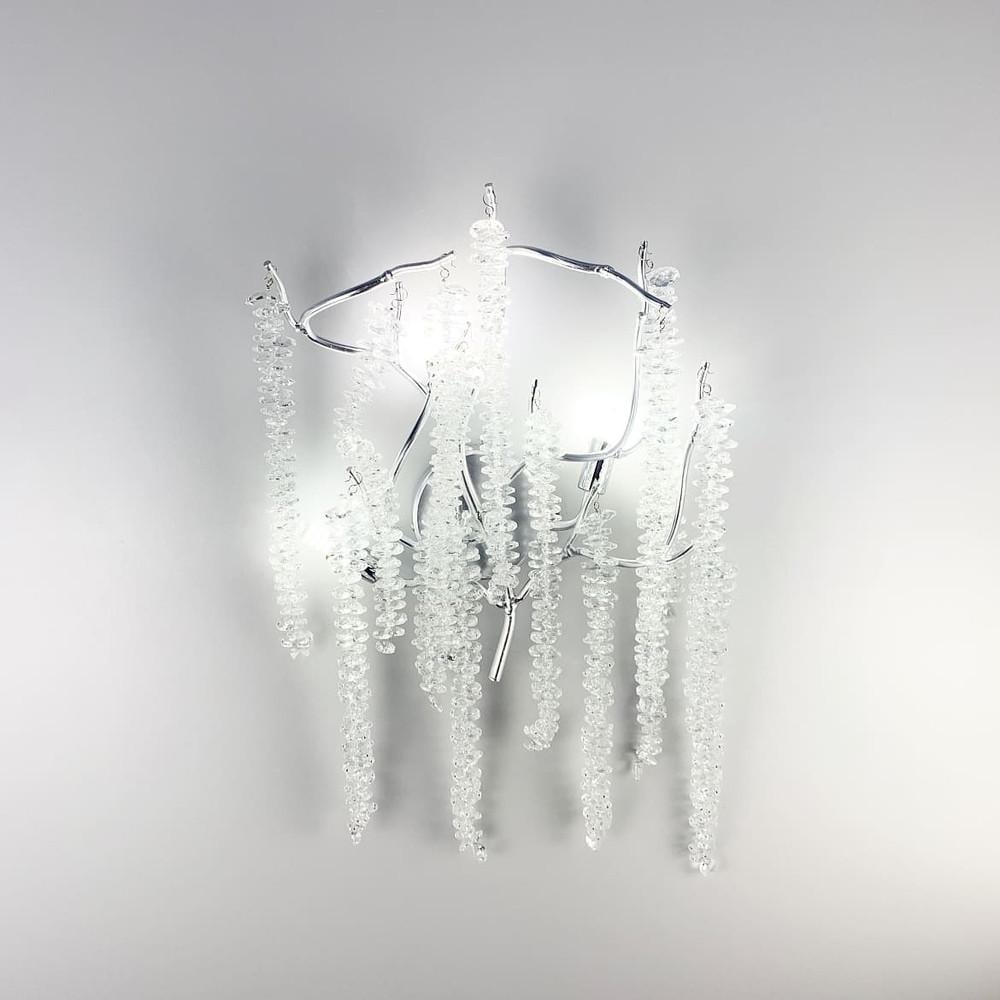 Бра с удлиненными подвесами Хром (W 101B/4 CH)