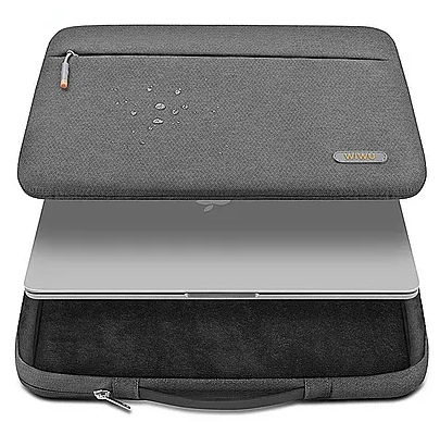 Чехол-сумка WIWU Pilot Sleeve для MacBook 15.6/16'' Grey - фото 6 Чехол-сумка WIWU Pilot Sleeve для MacBook 15.6/16'' Grey - фото 6